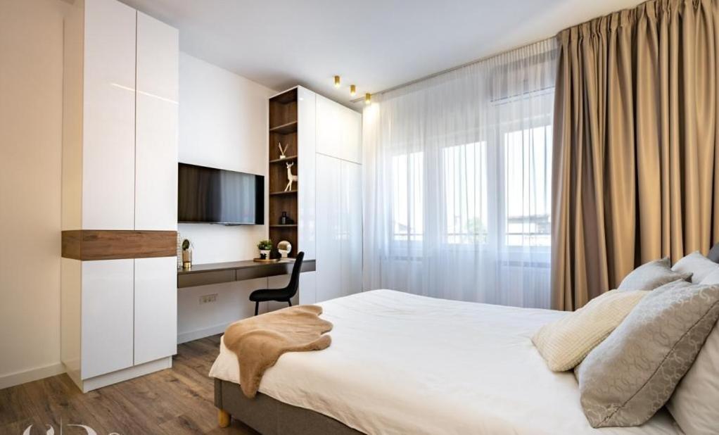 Majestic Apartament With View In Magheru Bukurešť Exteriér fotografie